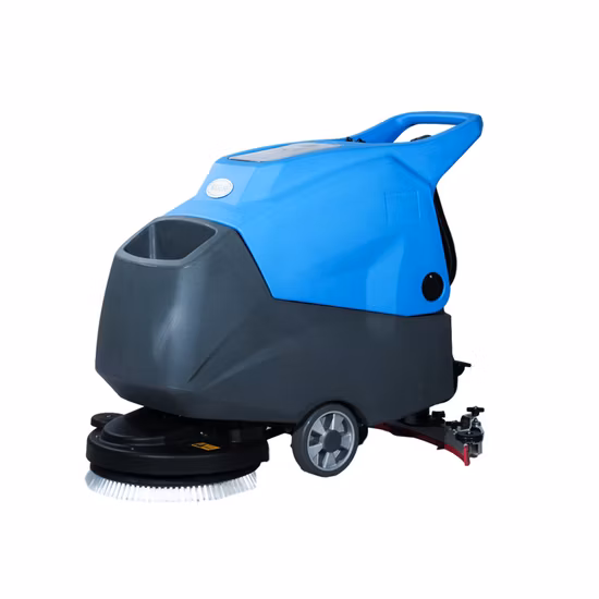 Vassoura de limpeza de tipo de bateria industrial para oficina ao ar livre e local grande